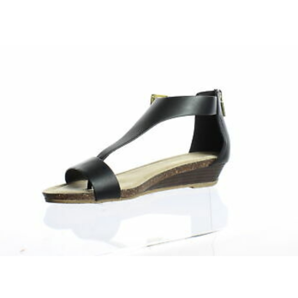Kenneth Cole Womens Rl06494sy Black Ankle Strap Fl